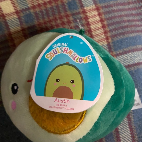 Austin Avocado Squishmallow 5” NWT - Picture 3 of 3